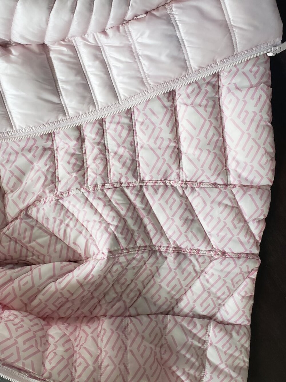Pink Puffer Lightweight Jacket - Picture 4 of 5